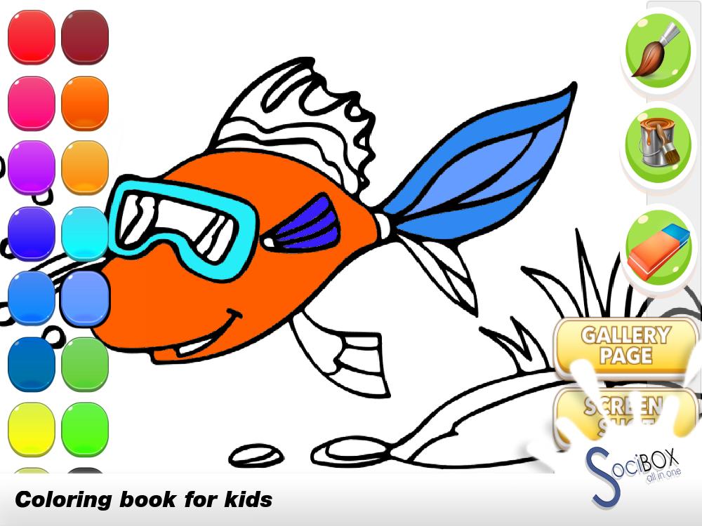 Fish Coloring Book