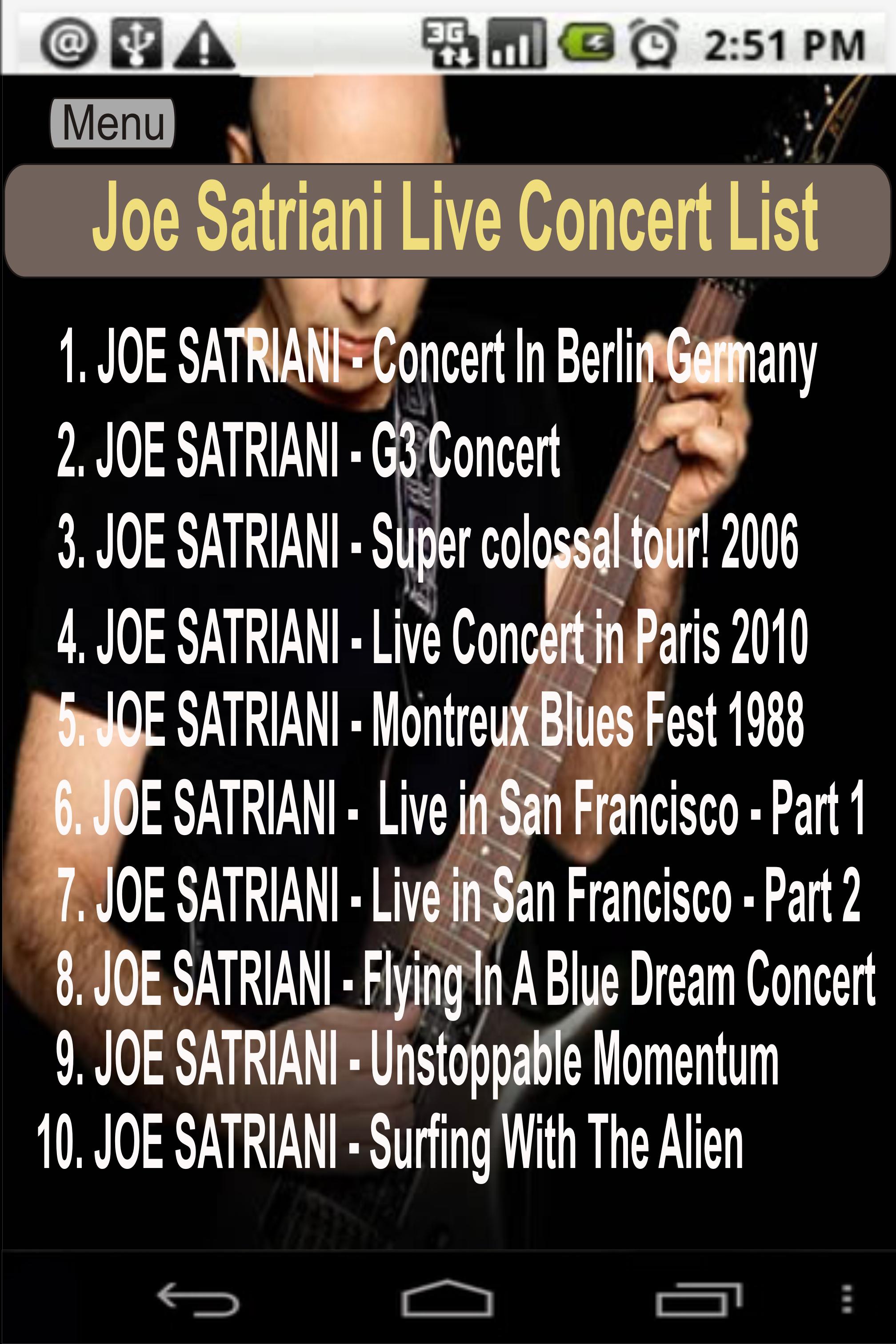 Rock Guitarist Concerts