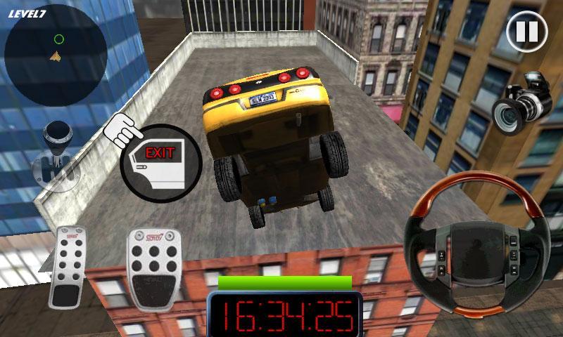 Crazy Roof Parking Simulator3D