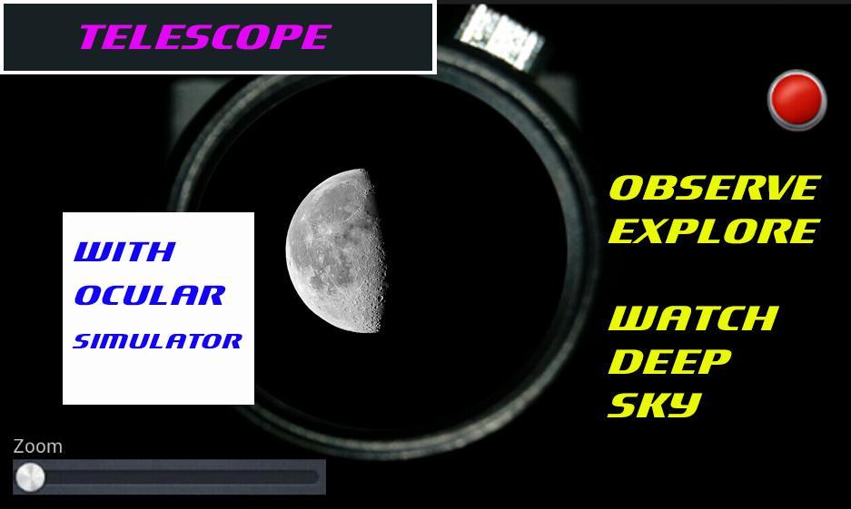 Telescope simulator camera