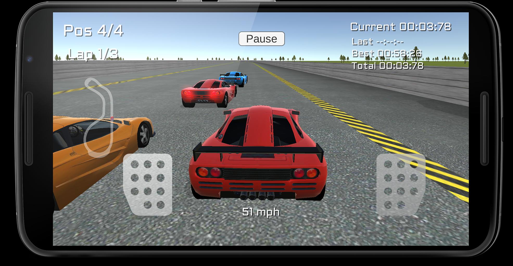 Racing game 3D
