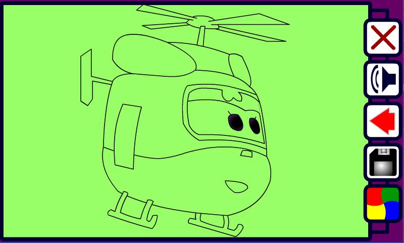 Flying wings Coloring Game