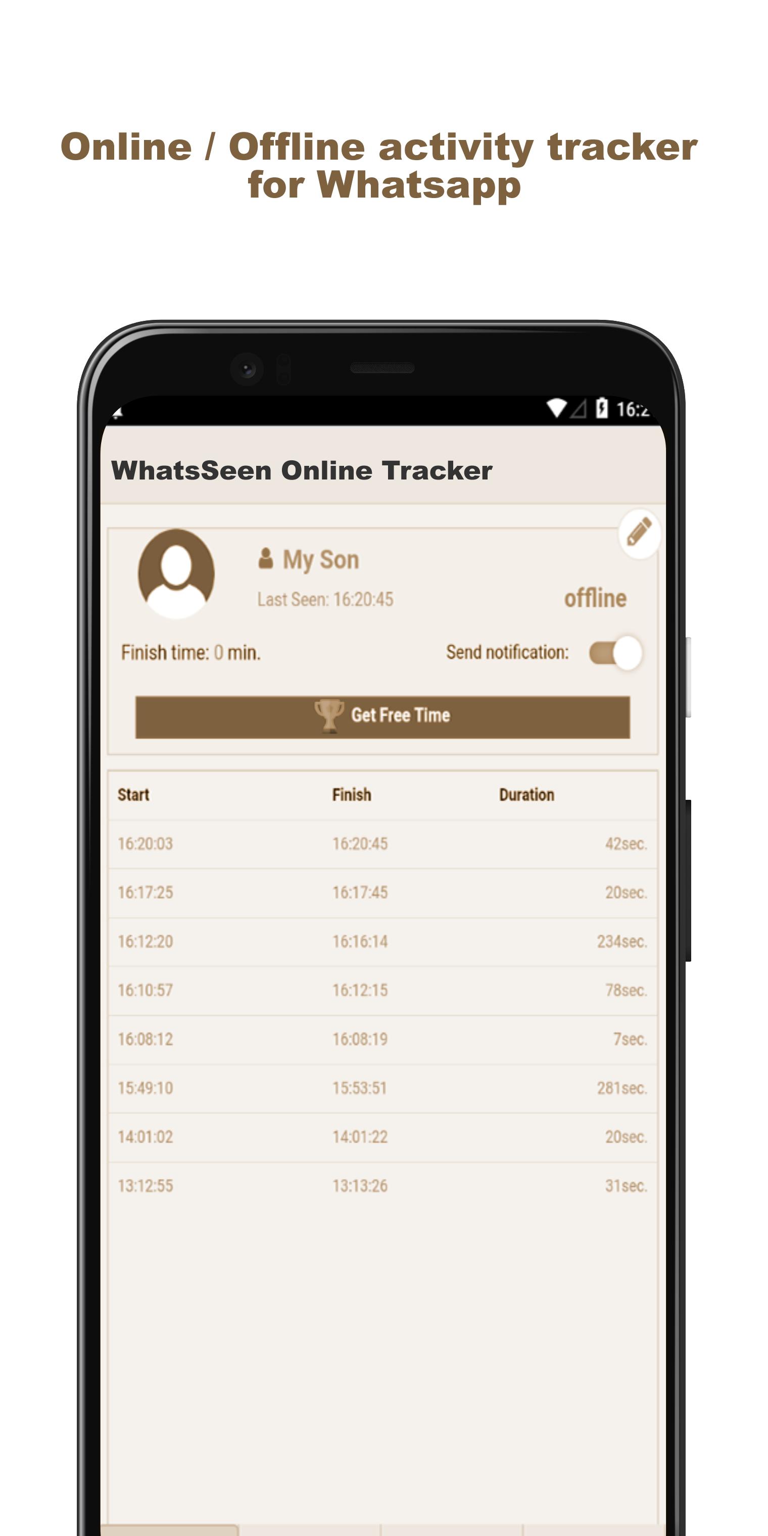 WhatsSeen WApp Last Seen