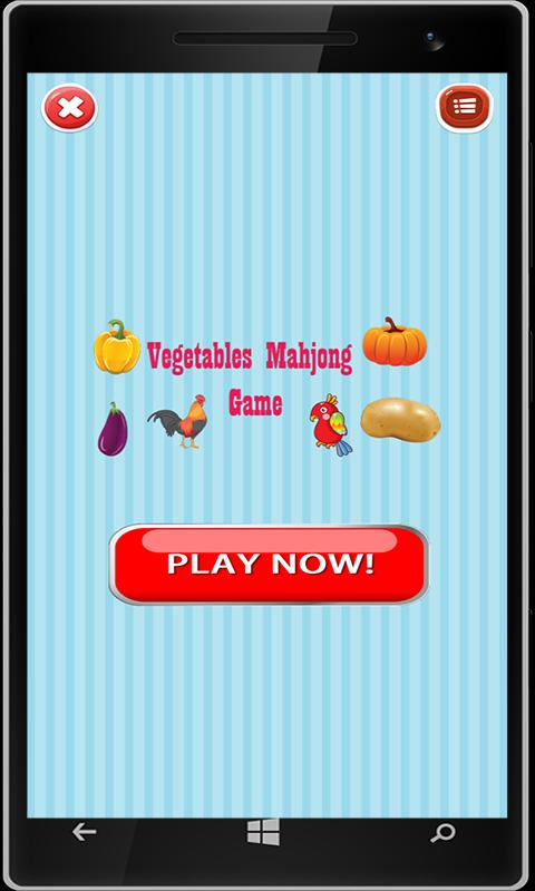 Mahjong Vegetables