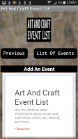 Art And Craft Event List