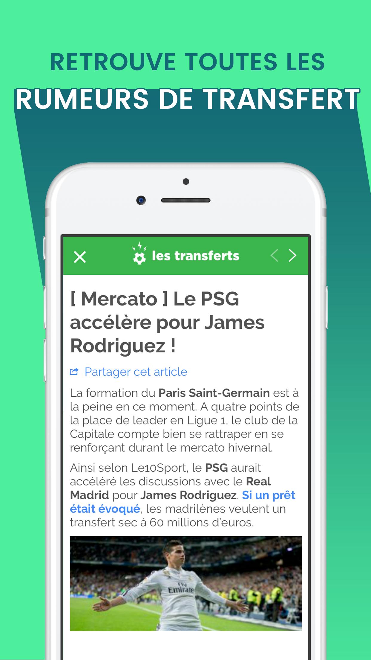 Transferts - Mercato Football