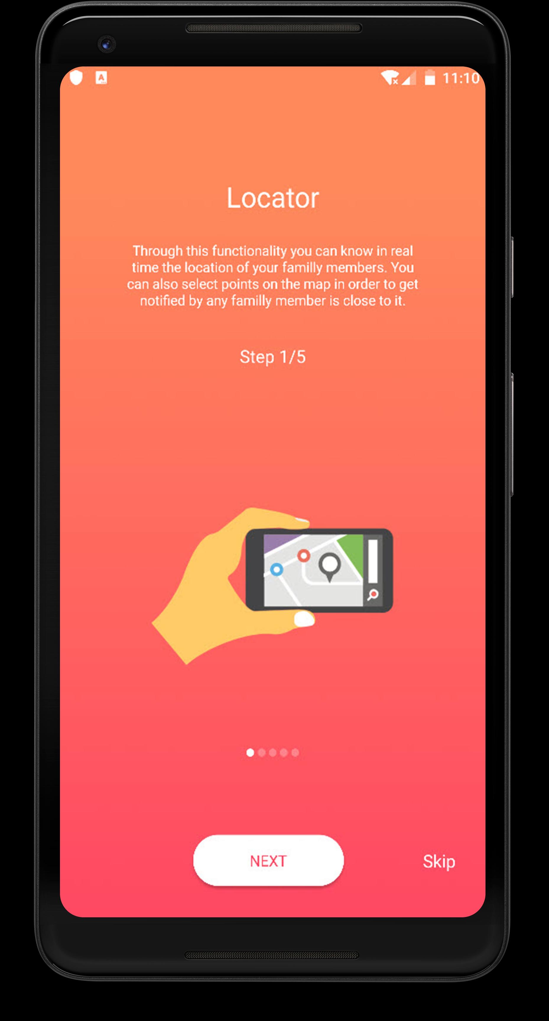 Family Locator   App - Be safe