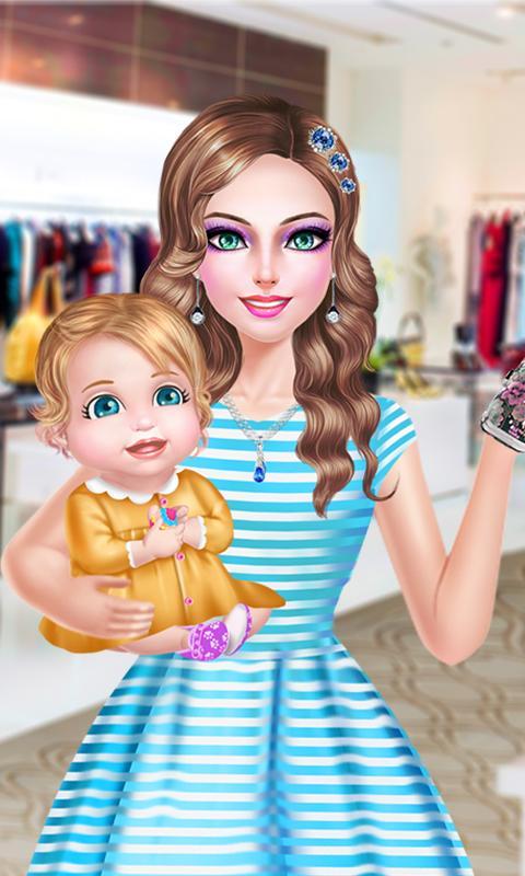 Baby's Shopping Date with Mom!