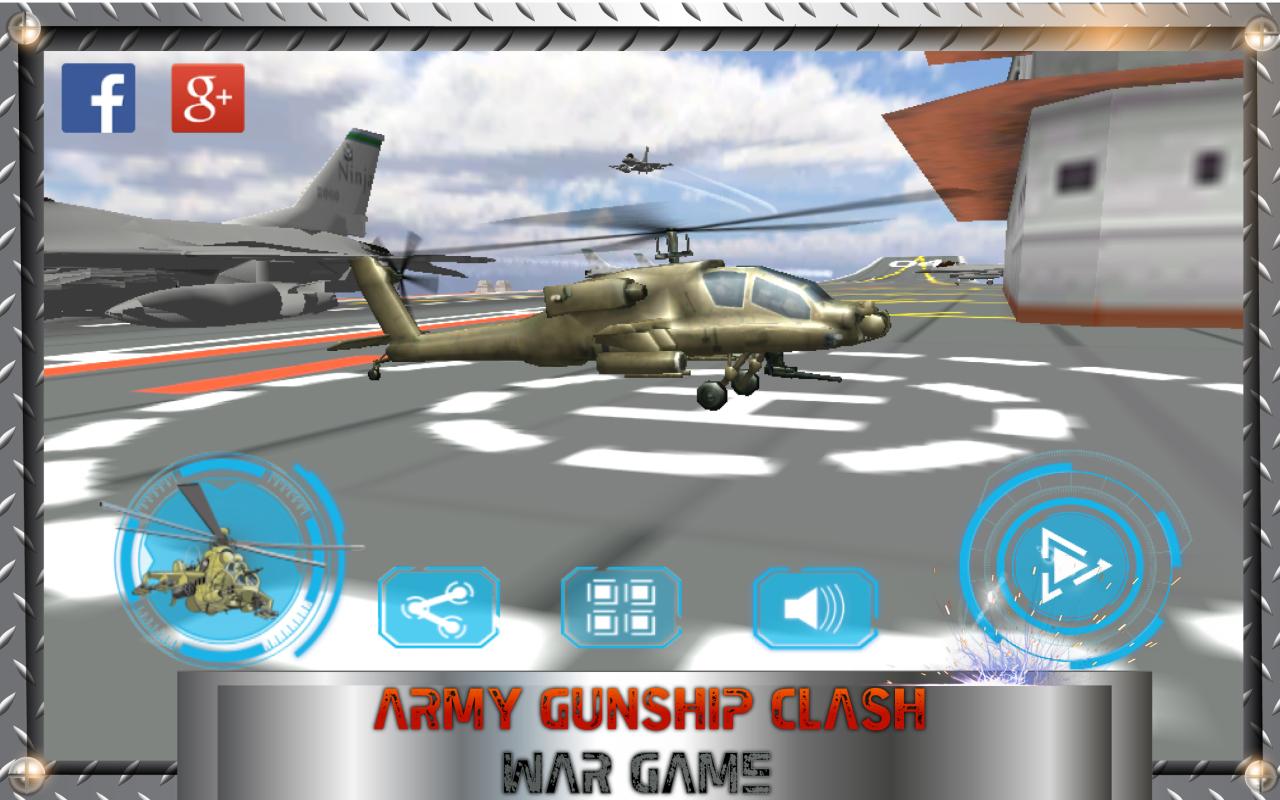 Army Gunship-Heli Battle Game 2018