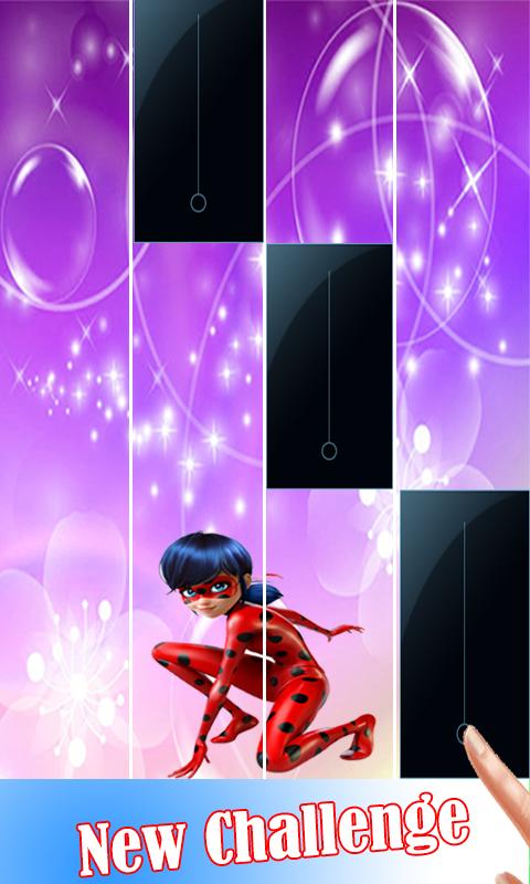 Ladybug Tiles Piano Game