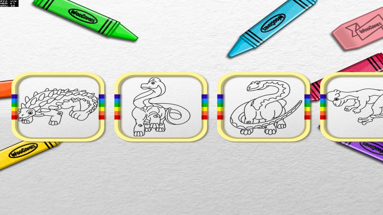 Paint Dinosaurs for Toddlers