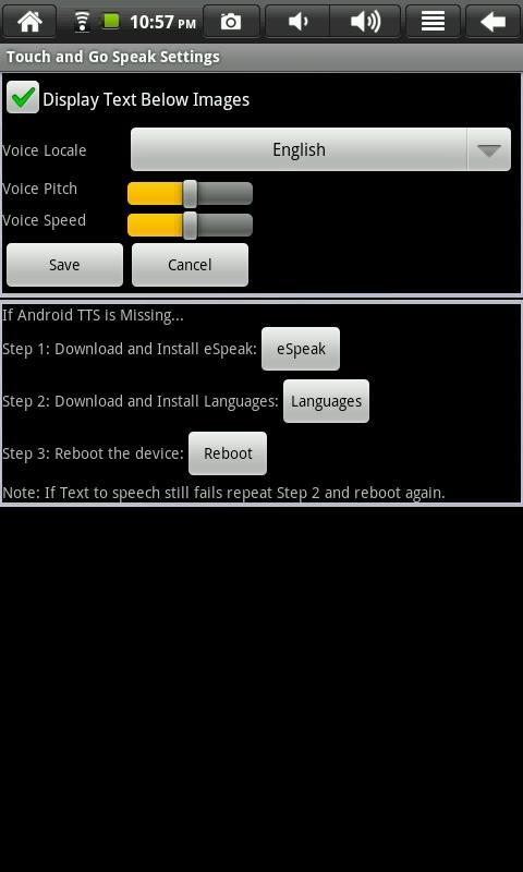 Touch and Go - Speak