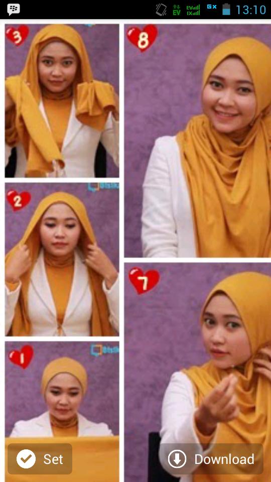 Tutorial Hijab Gambar Terbaru