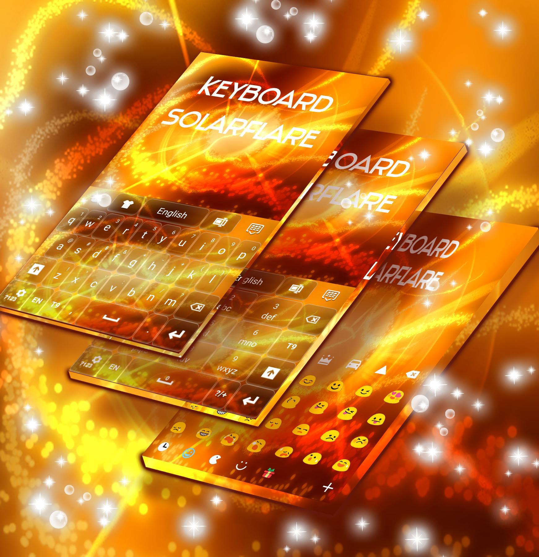 Solar flare Keyboard