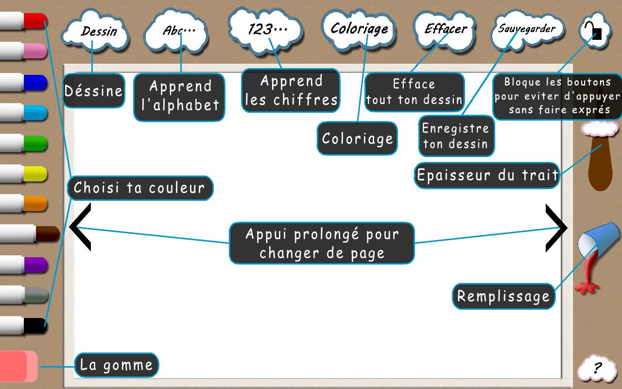 Drawing coloring baby and kids