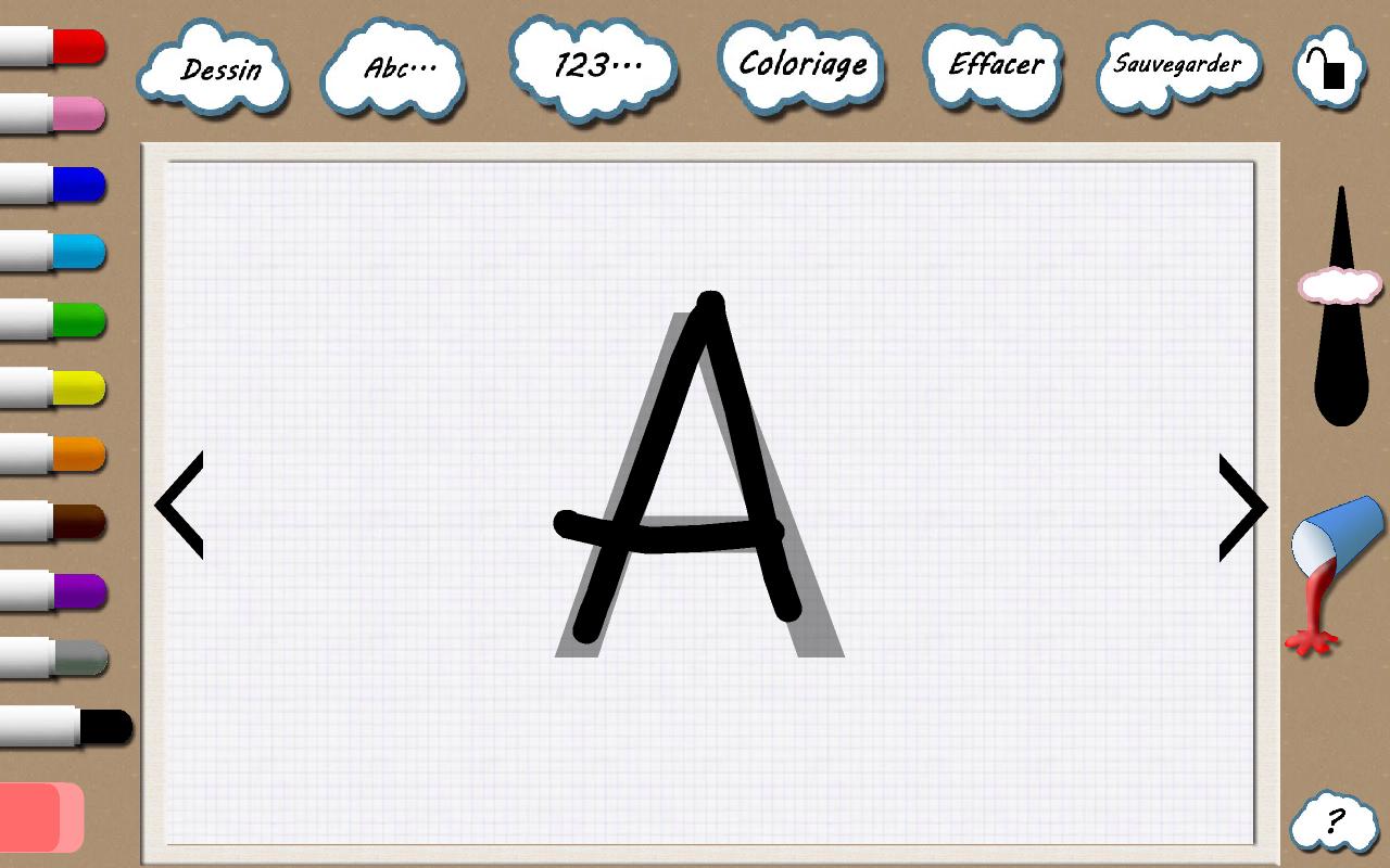 Drawing coloring baby and kids