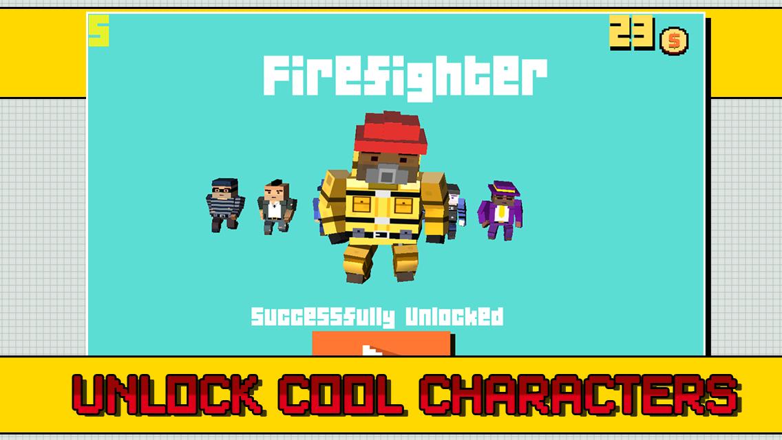 Crossy Cops vs Robber Roads