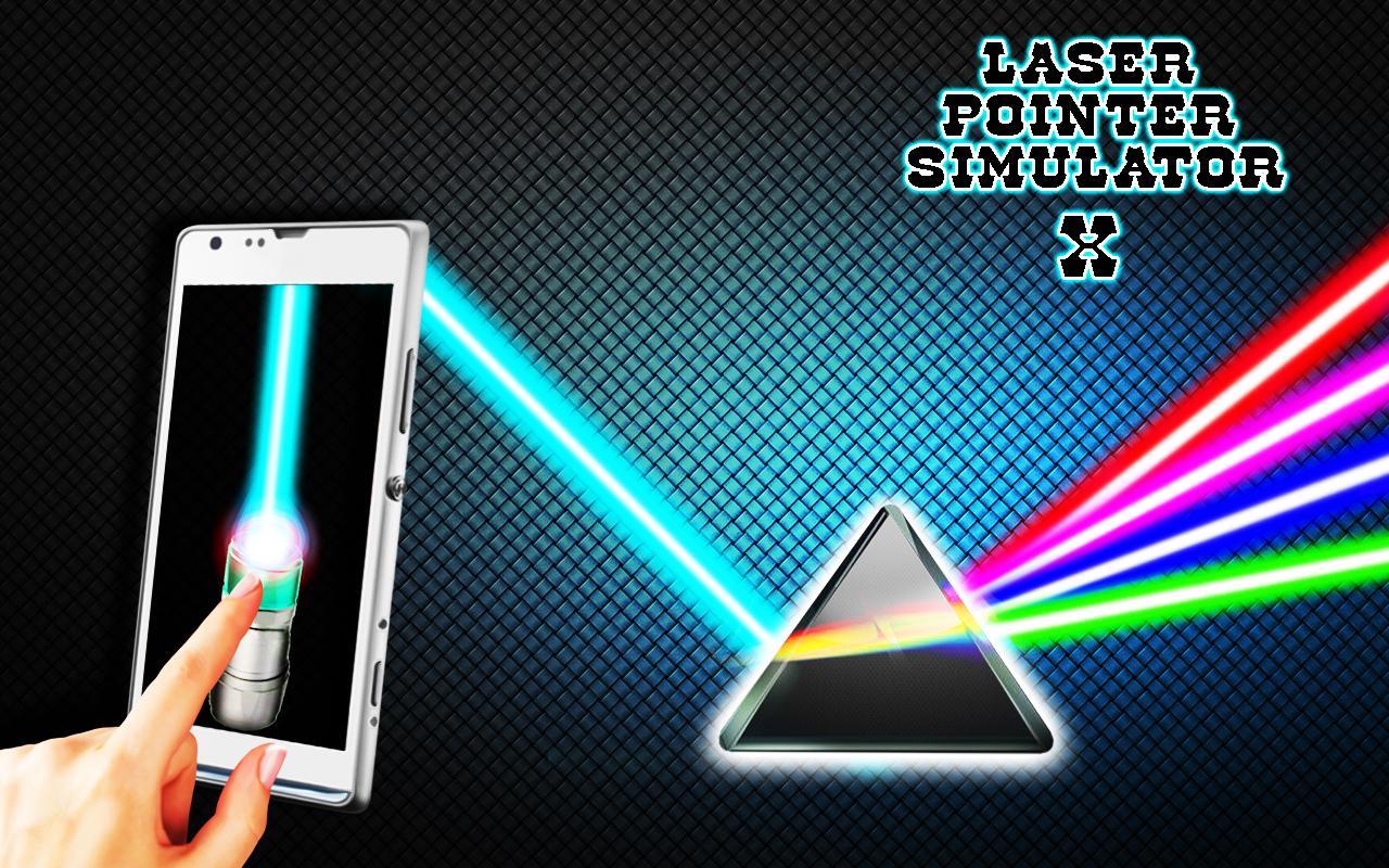 Laser pointer X simulator