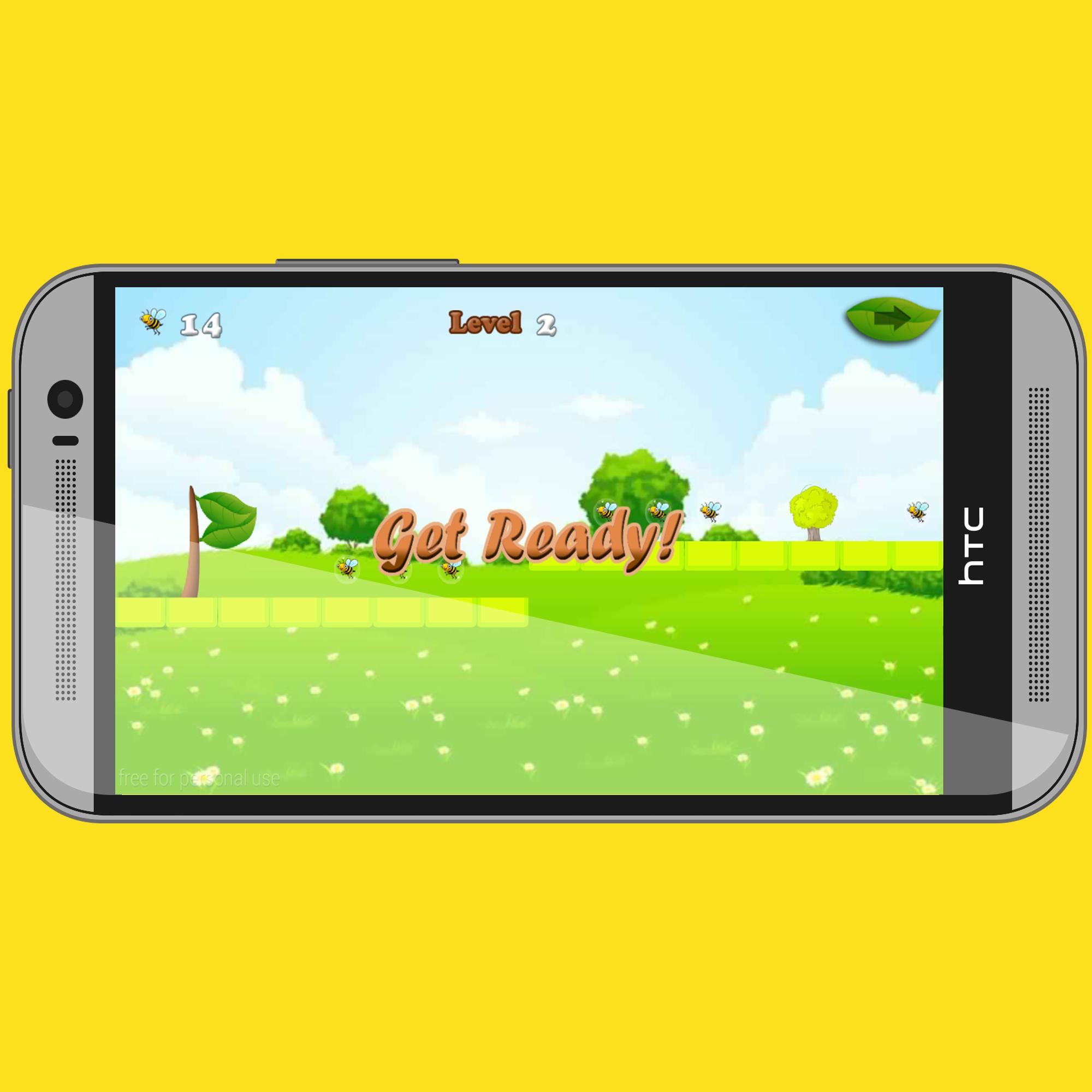 runner panda and bees