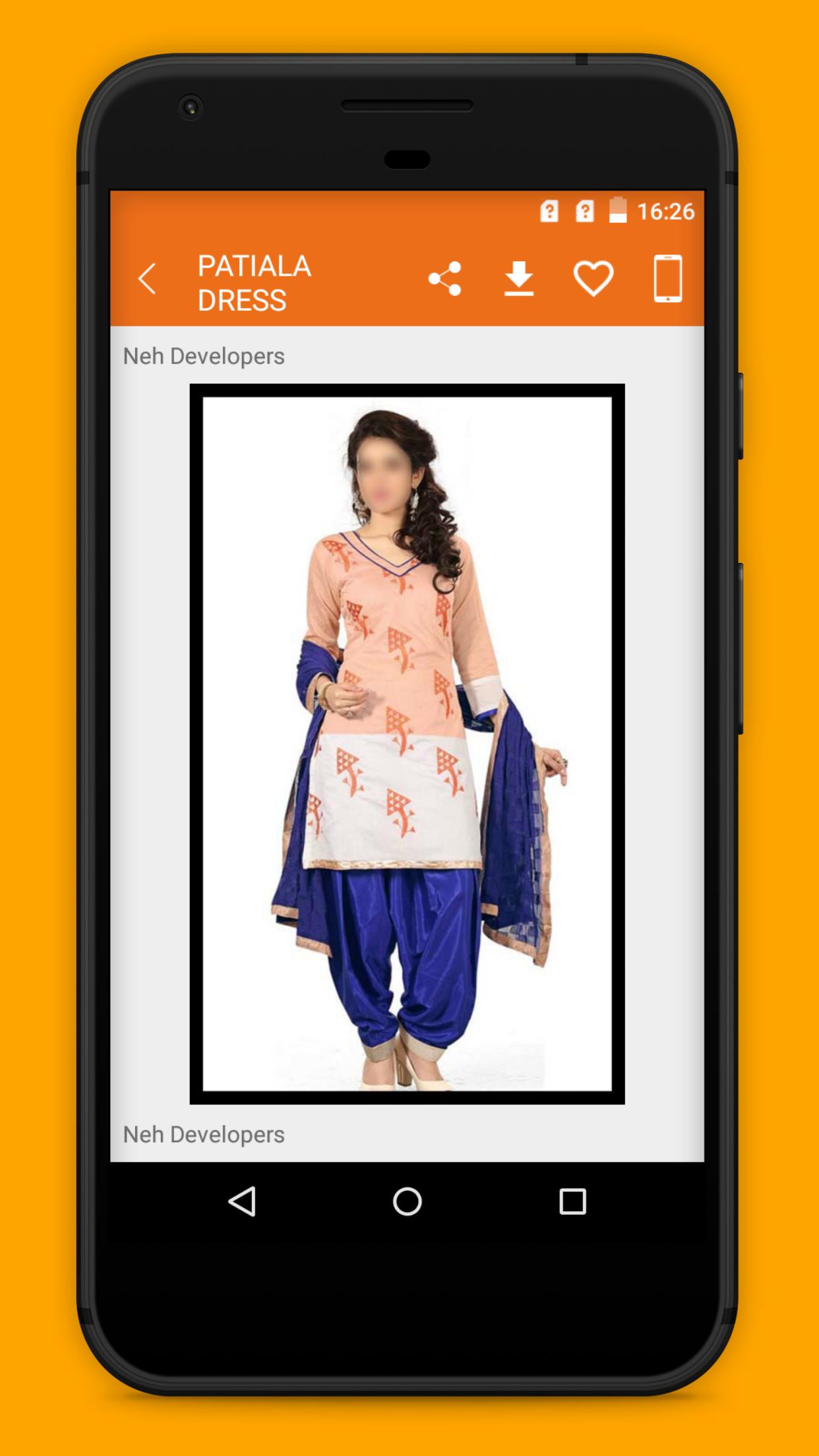 Latest Patiala dress Image