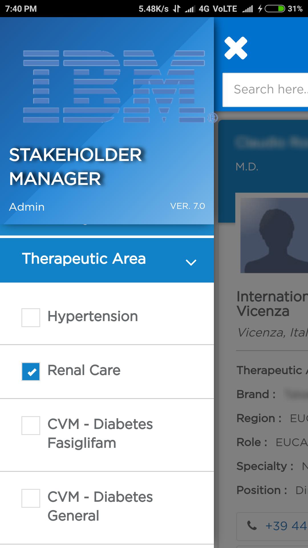 IBM Stakeholder Manager