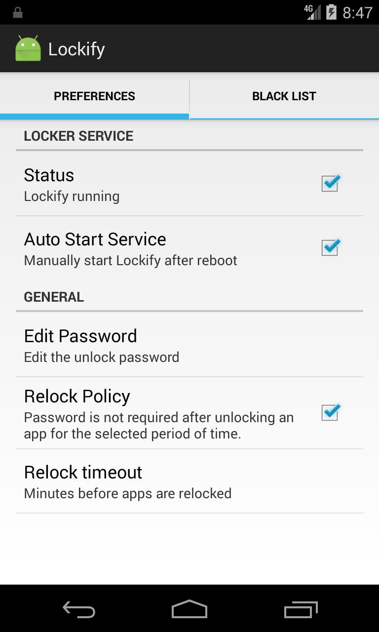 Companion App Locker