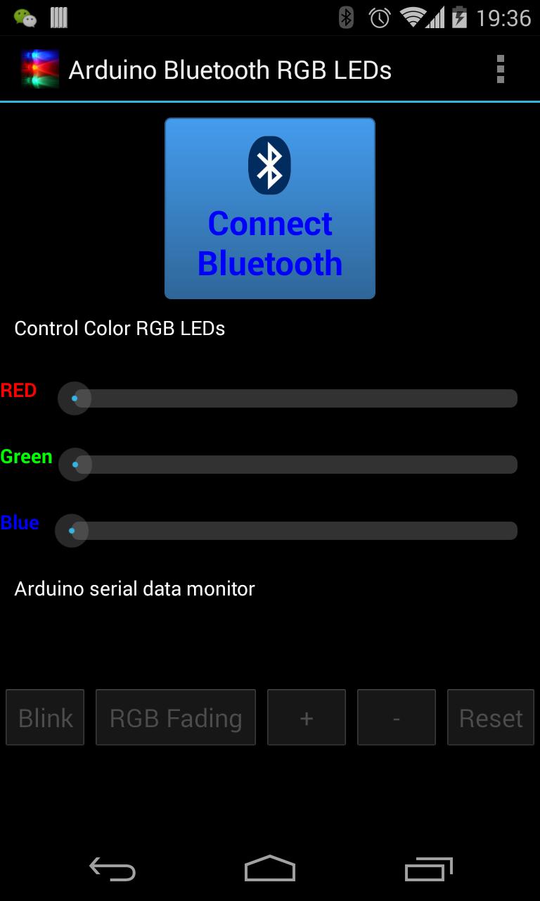 Arduino Bluetooth RGB LEDs