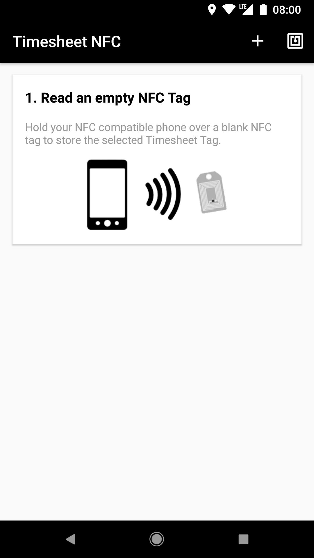 Timesheet NFC Add-On