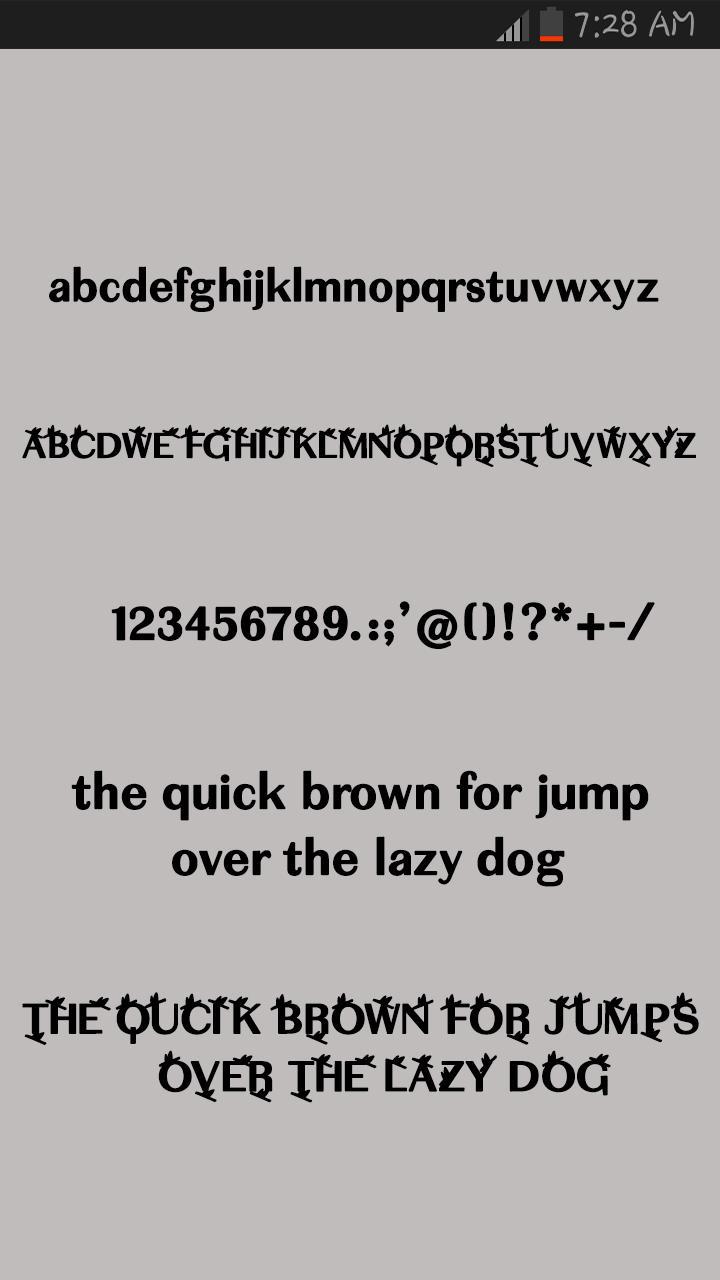Bold Free Fonts Style