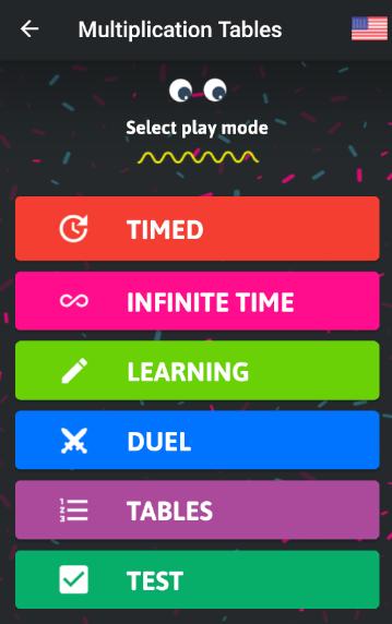 Multiplication Tables - Free Math Game