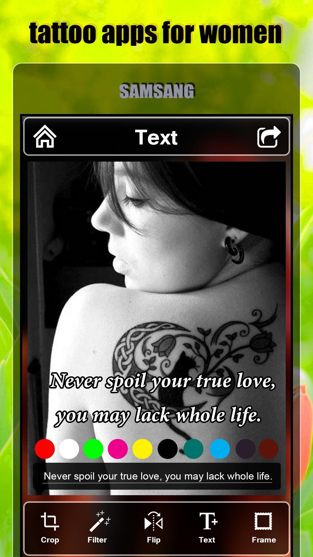 Tattoo Apps for Women