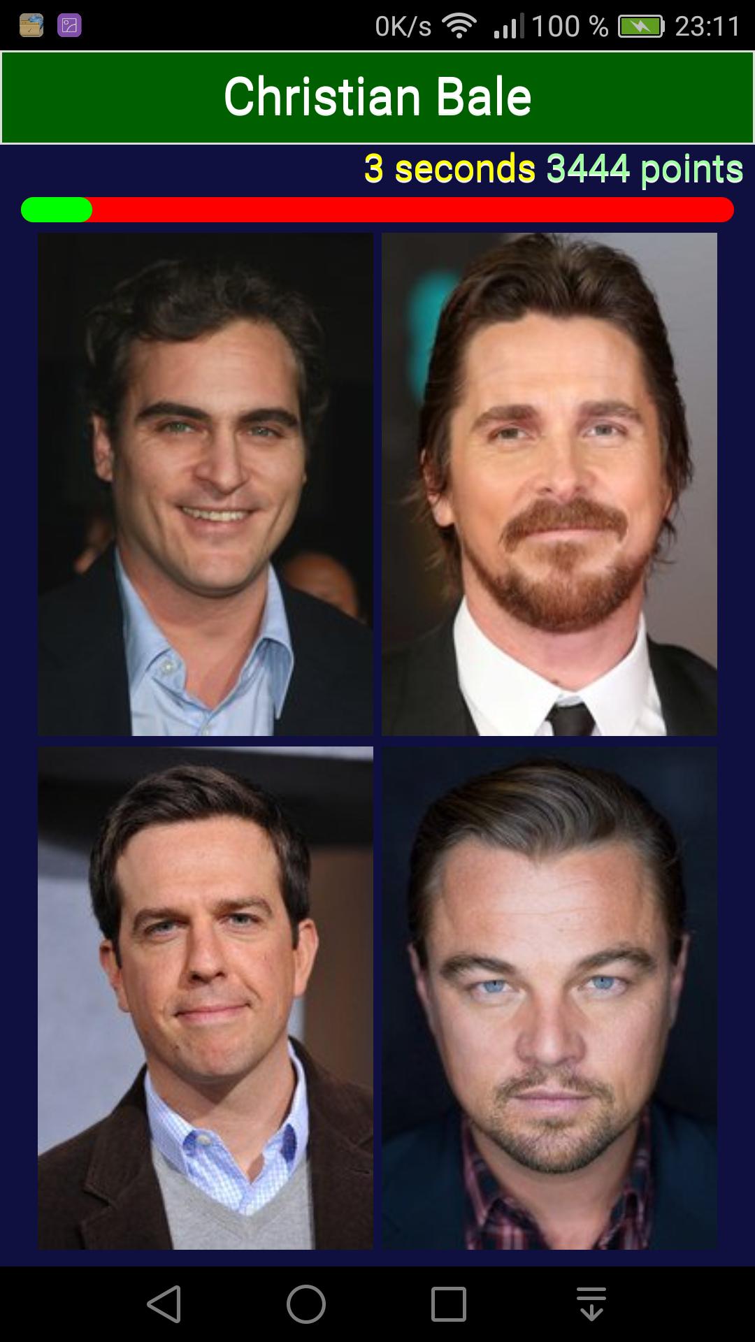 500 actors. Guess the movie actor.