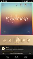 Skin for Poweramp v2 Gold