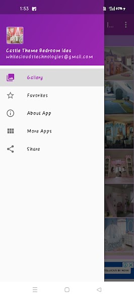 Castle Theme Bedroom Idea