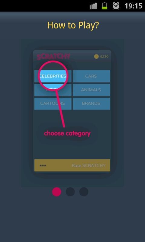 Scratch it - ticket Quiz game