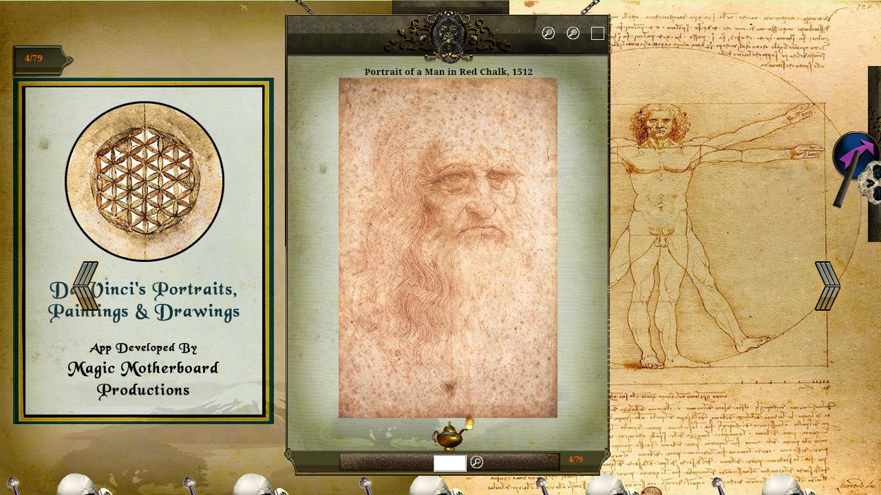Da Vinci's Portraits, Paintings & Drawings Vol. 1