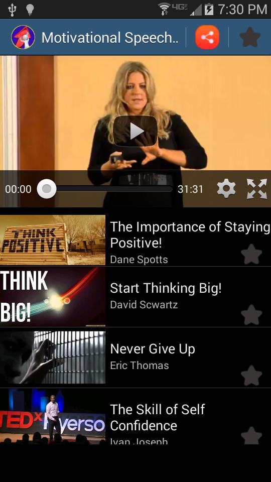 Motivational Speeches