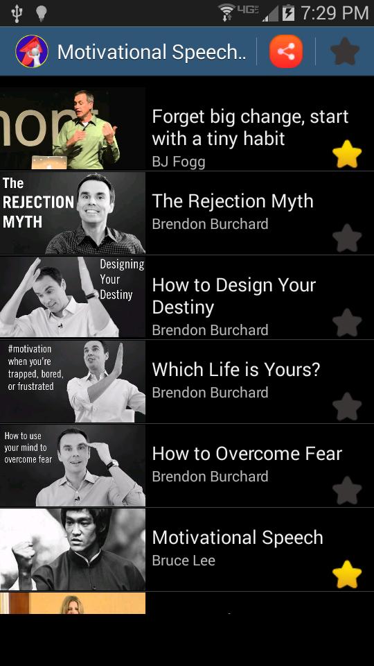 Motivational Speeches