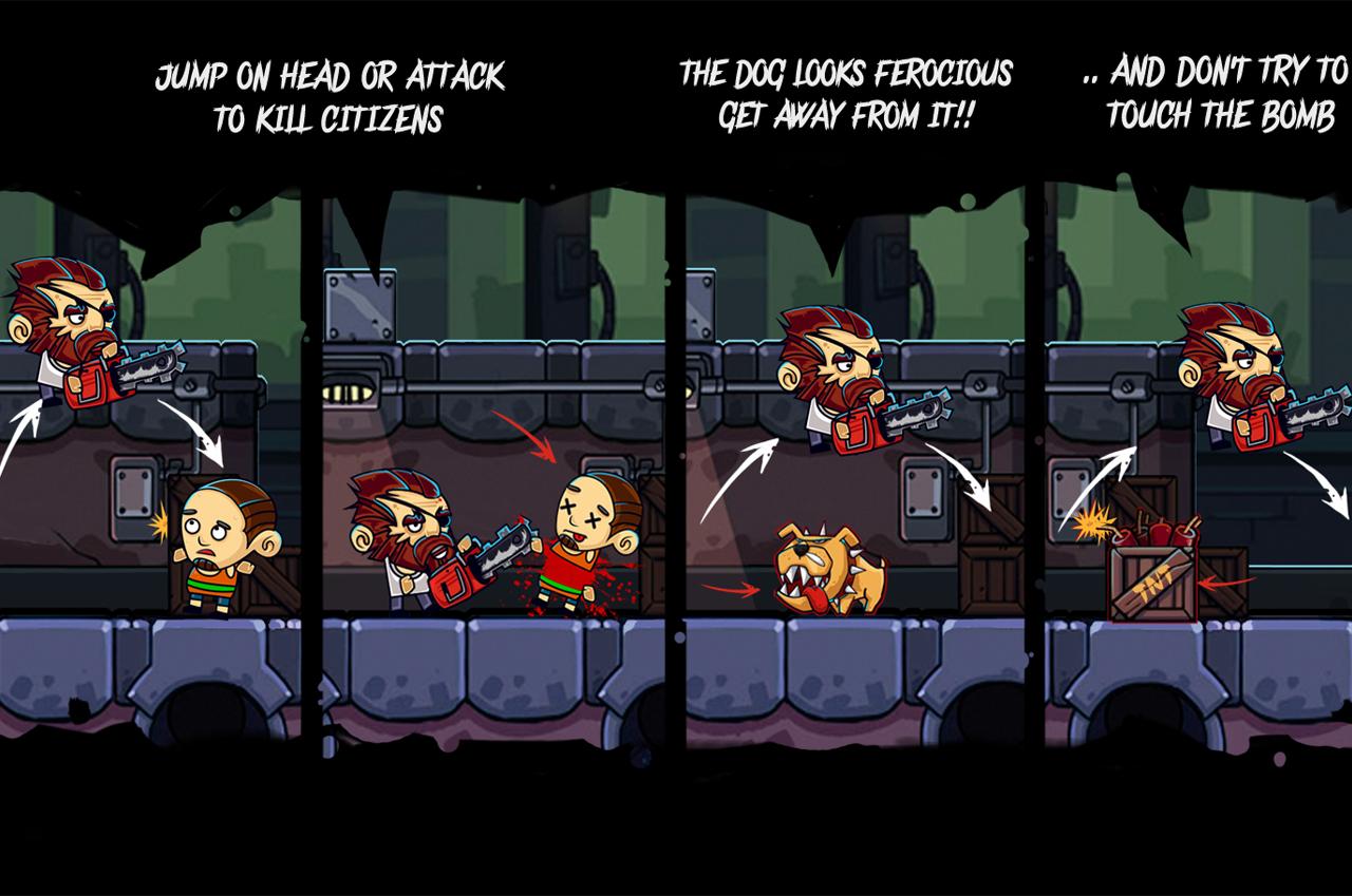 Chainsaw rage: mad dash