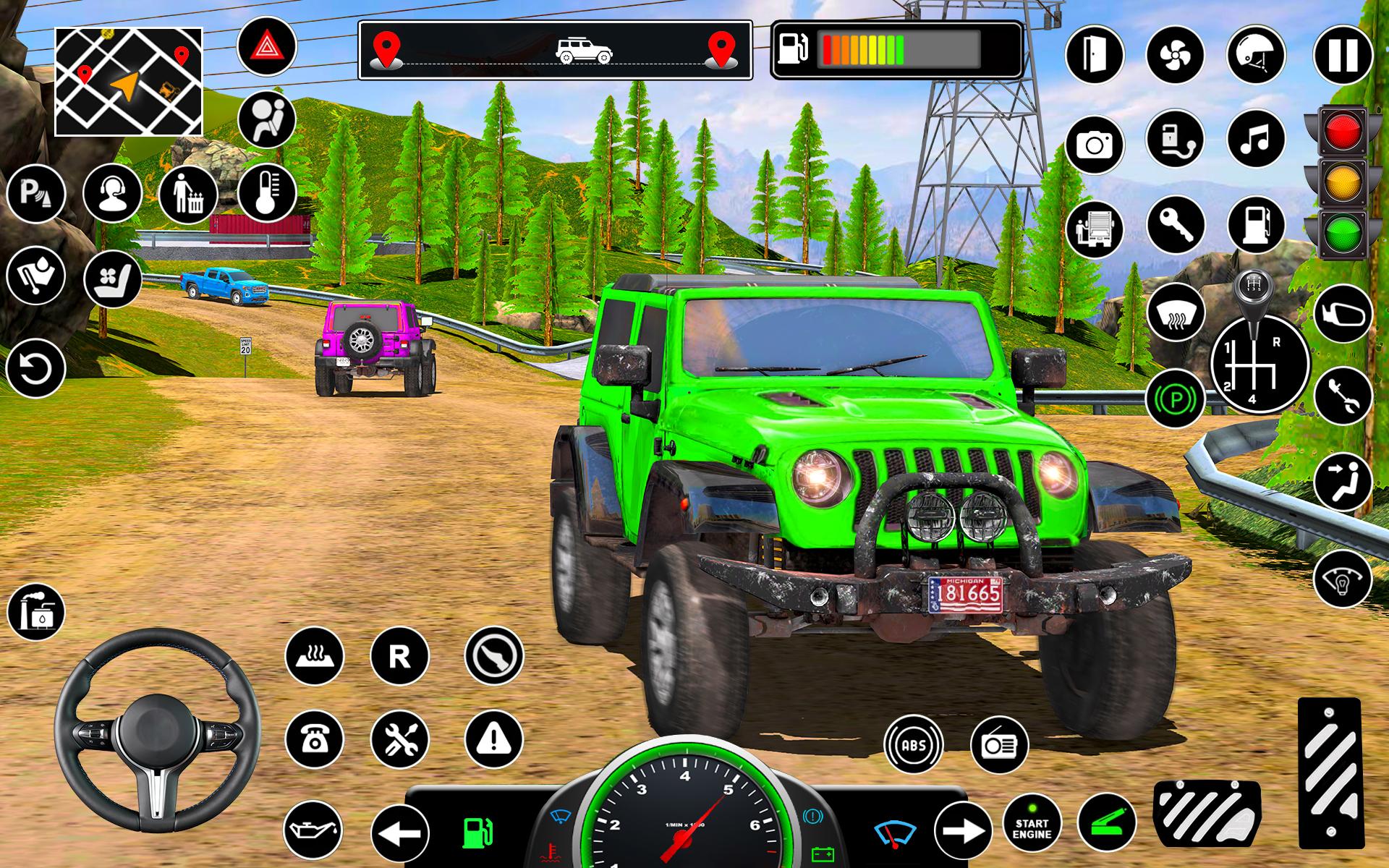 Offroad Jeep Driving Games 3D