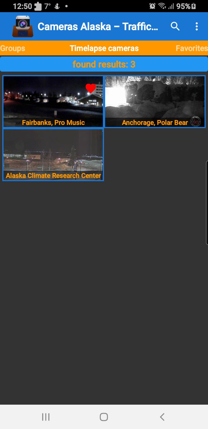 Anchorage and Alaska Cameras