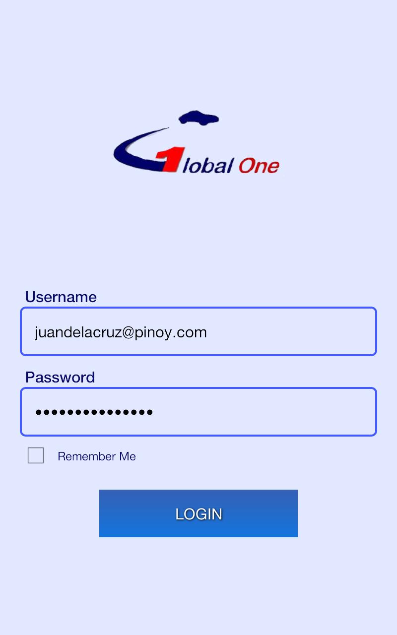 Global One User App