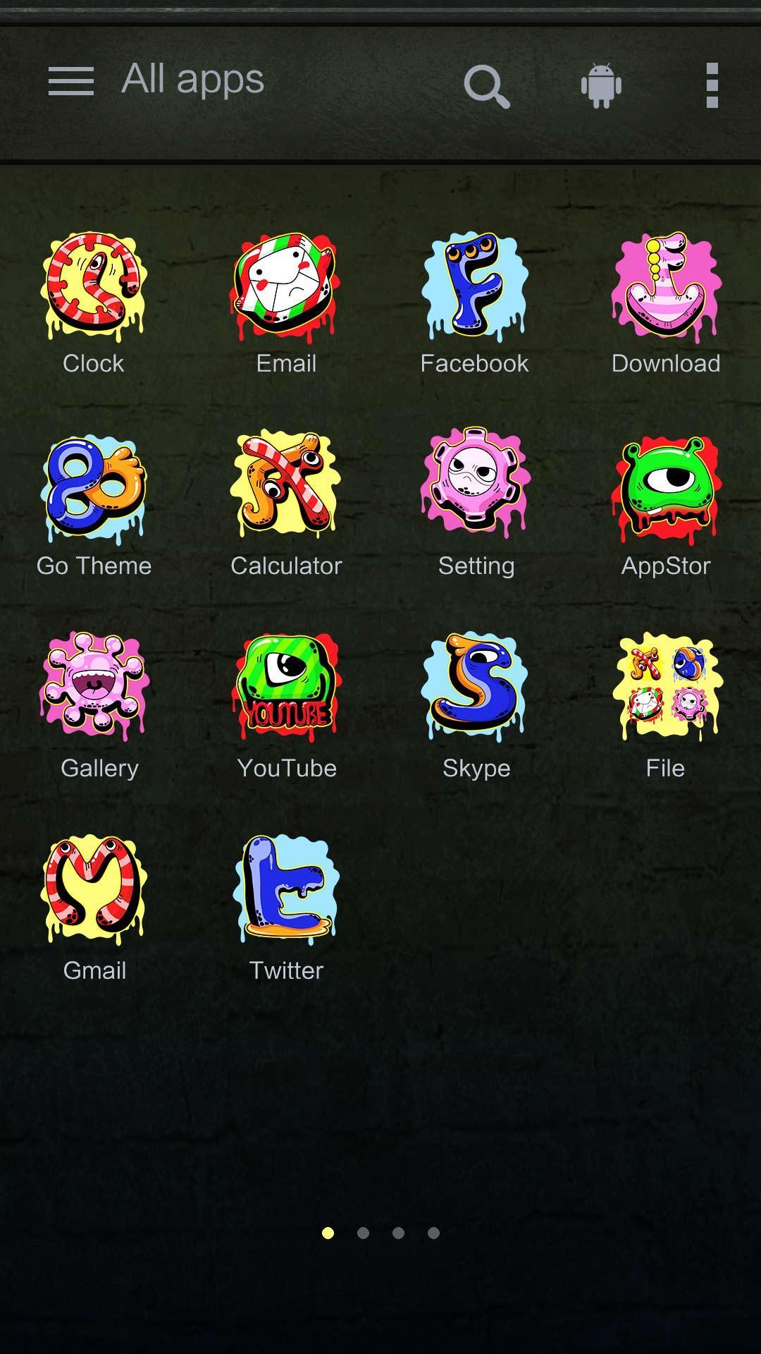 Simple Cute GO Launcher Theme