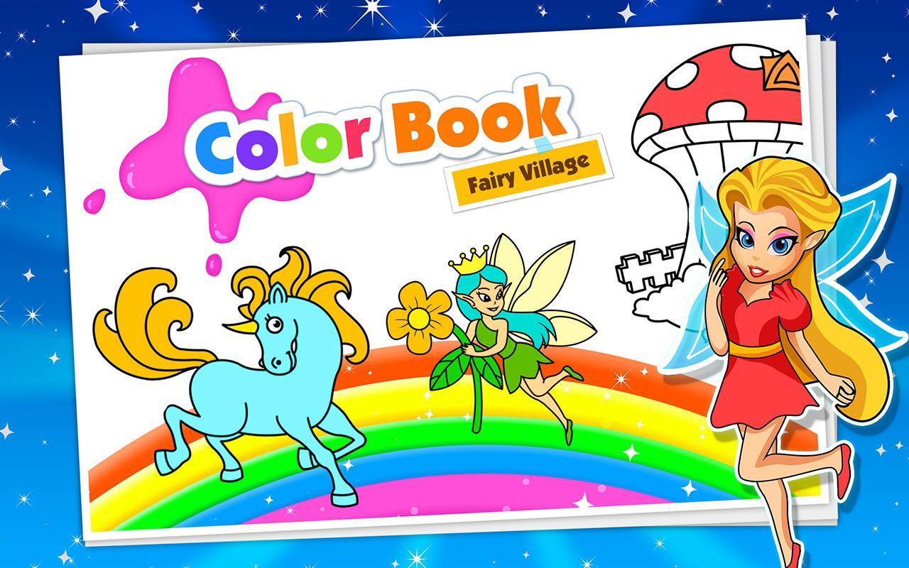 Fairy Splash! - Kids Coloring