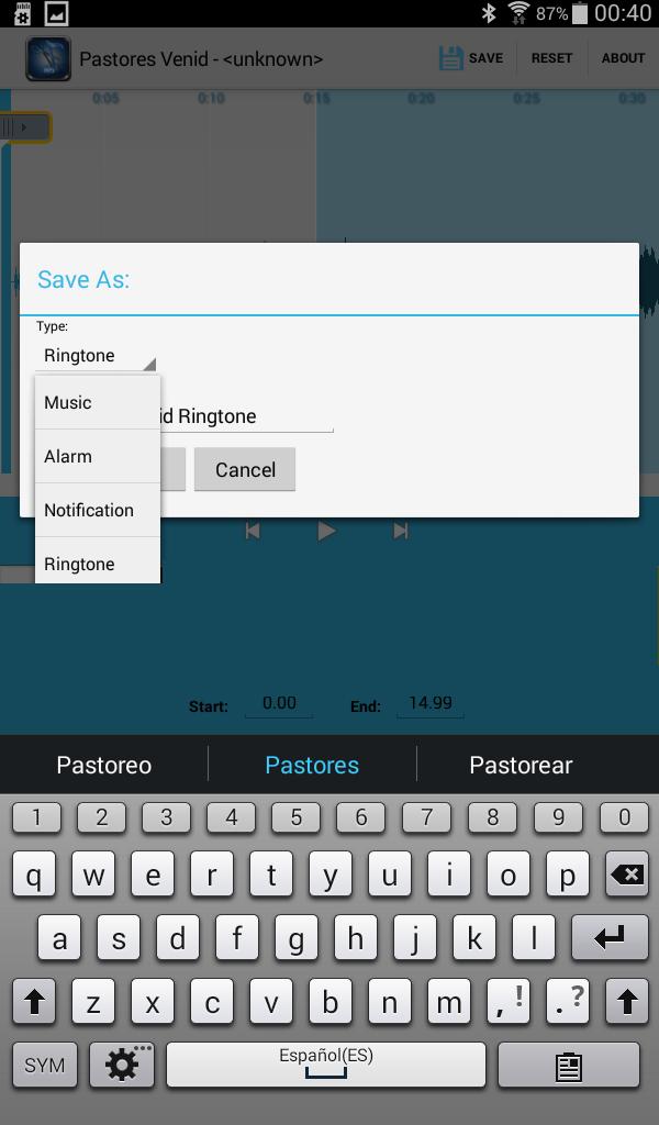 Cutting Music & Tones Mp3