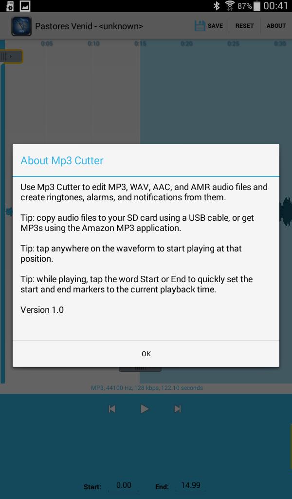 Cutting Music & Tones Mp3