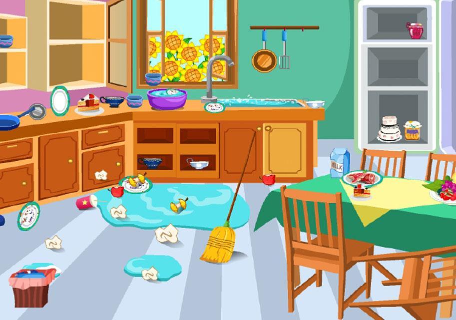 Messy Mansion Cleanup Game