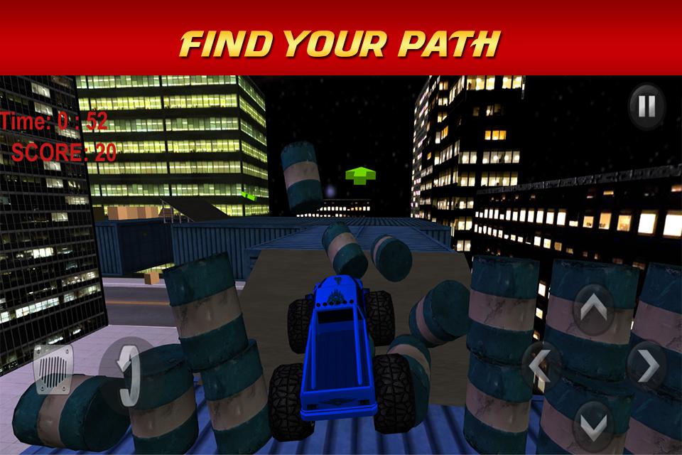 Monster Truck Racing Stunts 3D