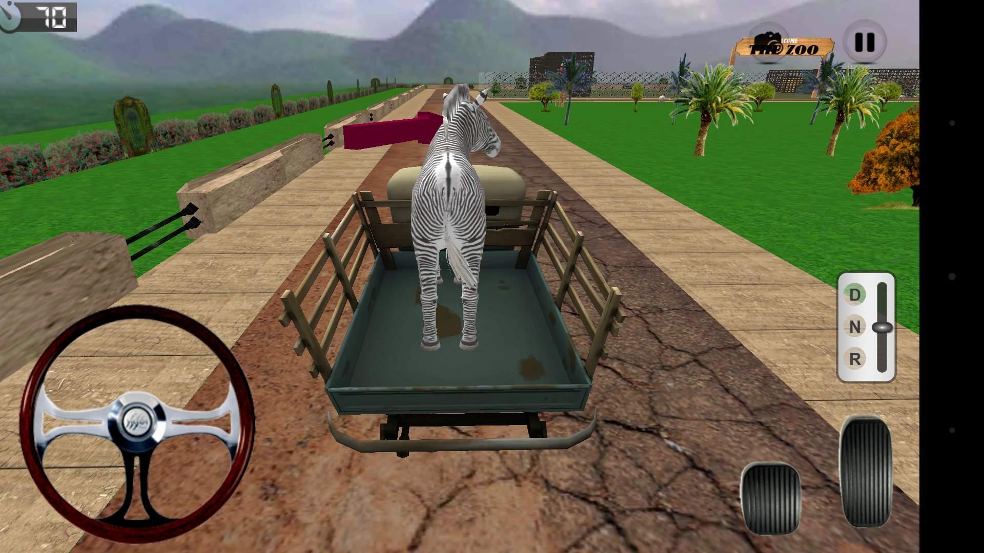 Animal Transport Truck 3D