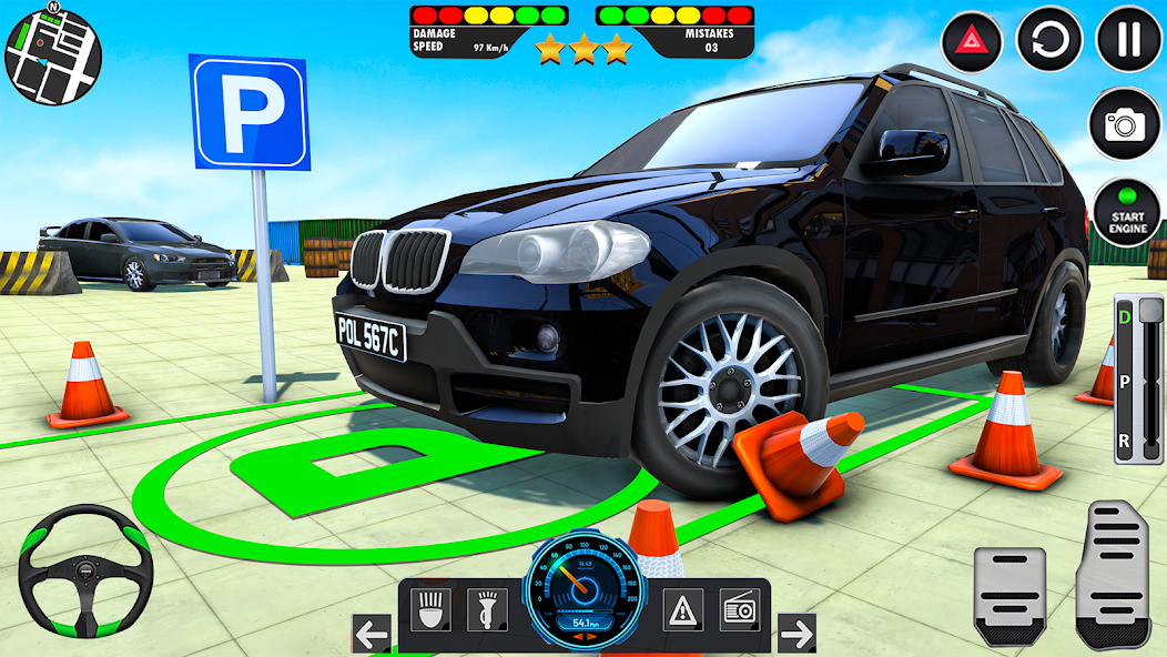 Driving School Sim Car Parking